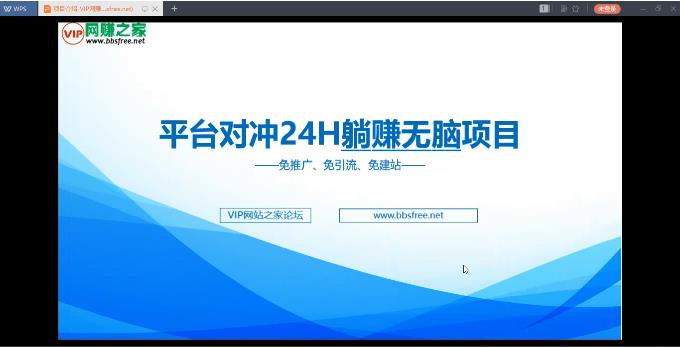 2020平臺對沖，24H躺賺無腦項目，免推廣月入10000+