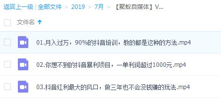 聚蟻自媒體VIP內部課程：抖音暴利項目一單利潤1000元