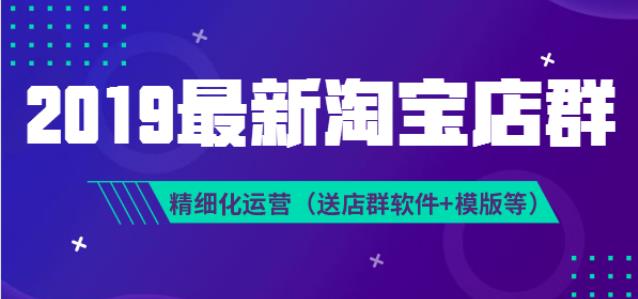 2020年VIP店群總裁班-精細(xì)化店群運(yùn)營（視頻+文檔+工具）